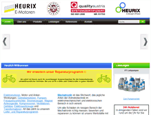Tablet Screenshot of heurix.at